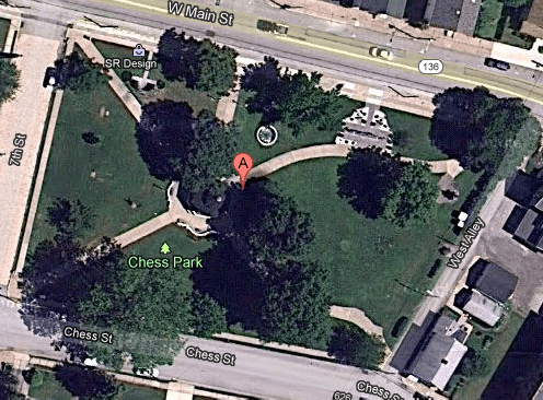 Chess Park aerial view