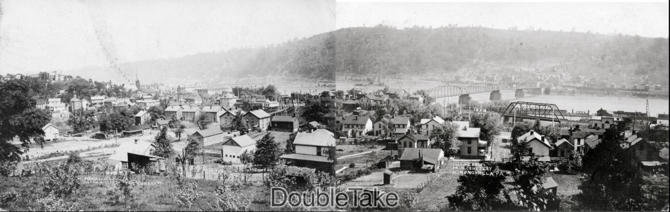 two postcards of Monongahela
